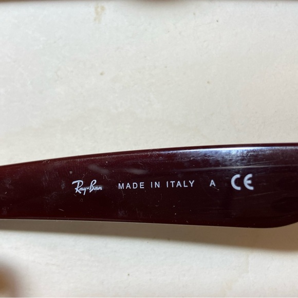 Ray-Ban California New Wayfarer RB2132 Sunglasses Rainbow Lenses Italy w/Case - Picture 4 of 8